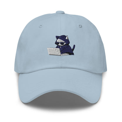 Cool Cat Hacker Dad Hat