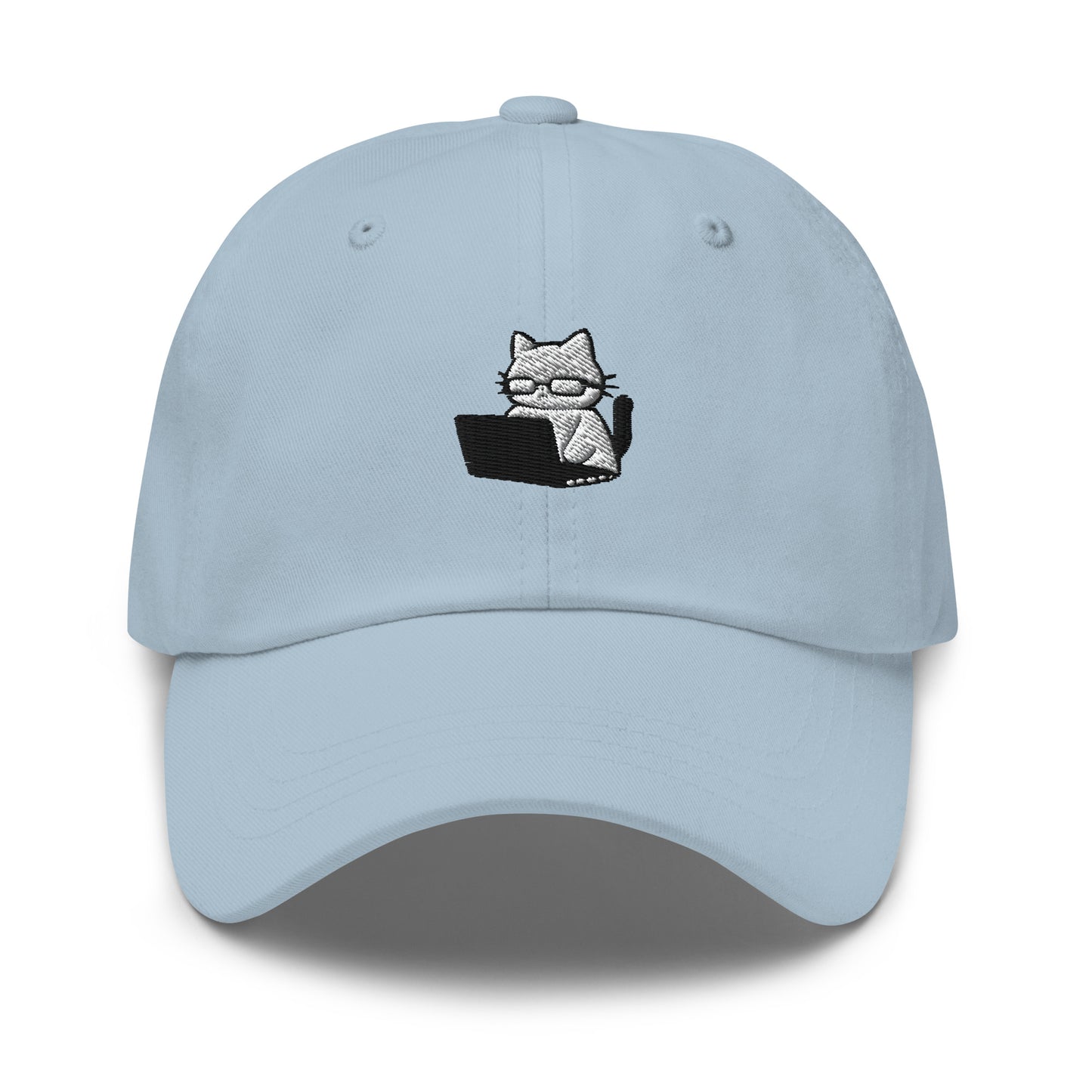 Nerd Cat Work Mode Dad hat