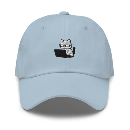 Nerd Cat Work Mode Dad hat