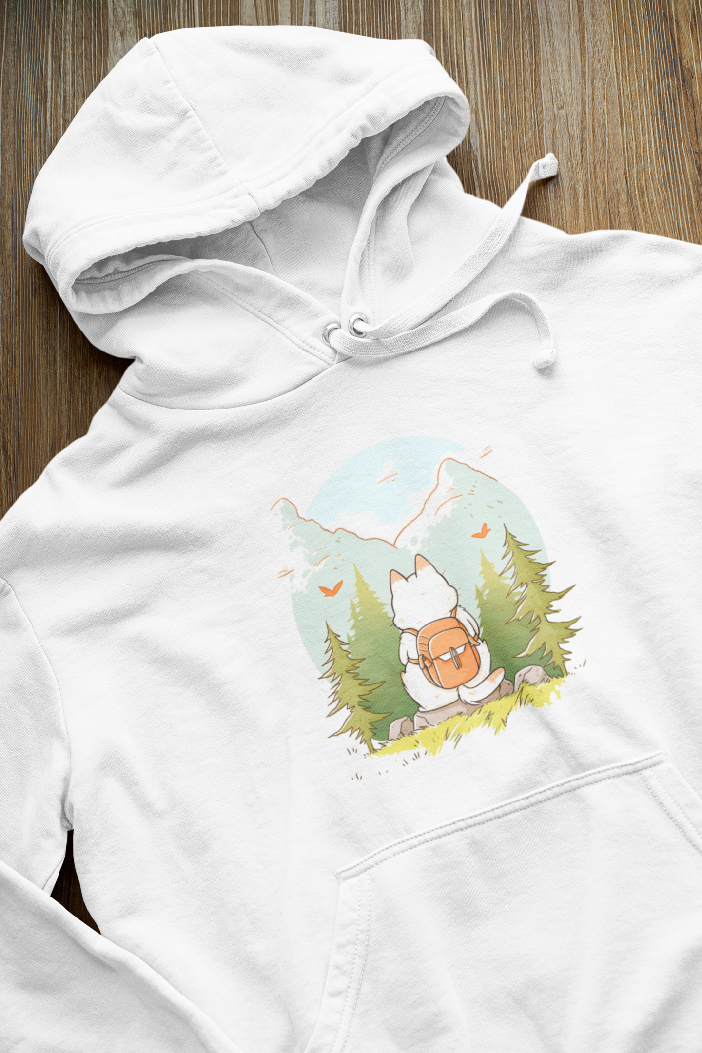 Adventurous Cat Hoodie