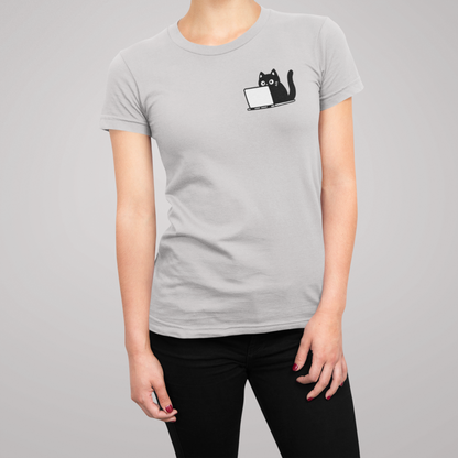 The Coding Cat Women's Slim Fit Tee