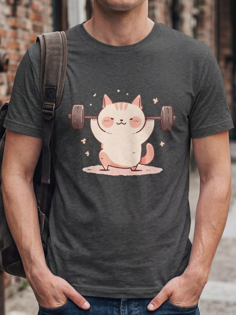 Purrfectly Strong Cat T-Shirt