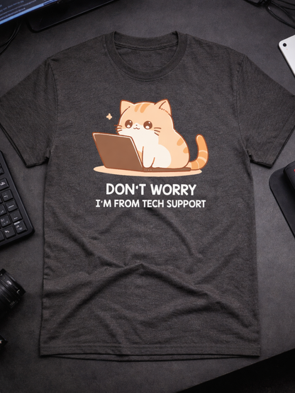 Tech Support Kitty T-Shirt