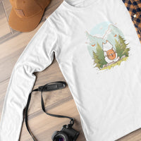 Adventurous Cat Long Sleeve Tee