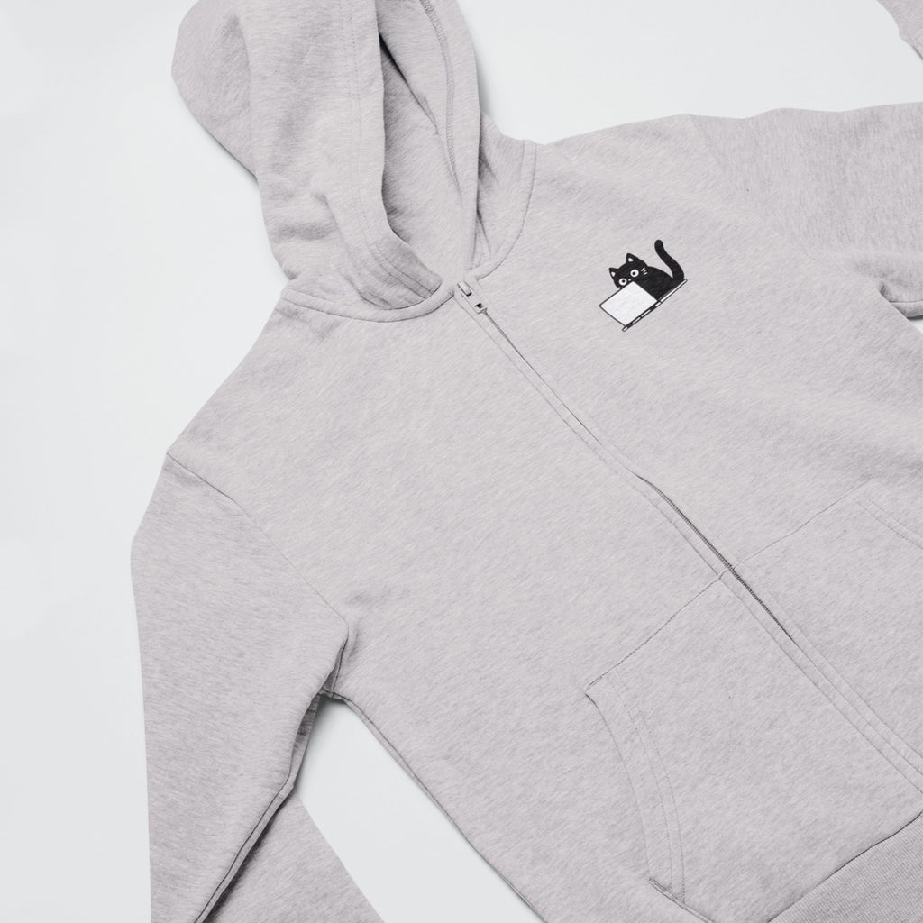 The Coding Cat Zip Hoodie – OsakaCat