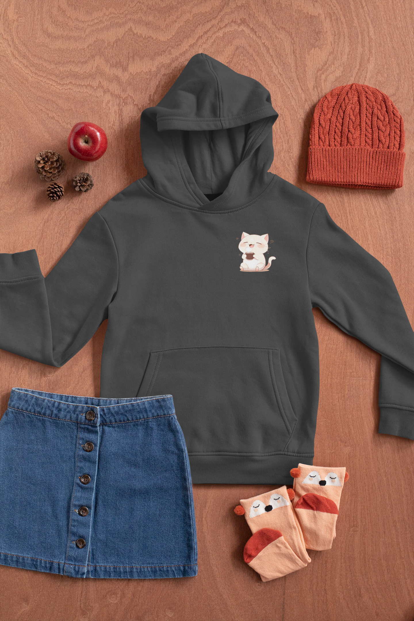 Meow-licious Mornings Hoodie