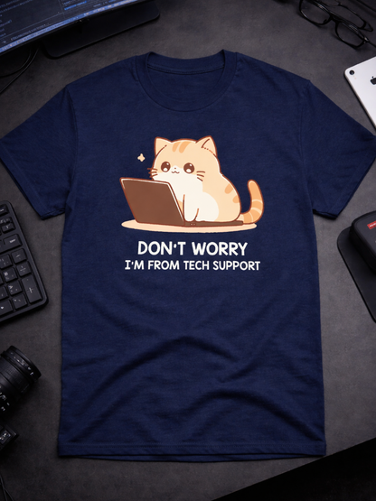 Tech Support Kitty T-Shirt