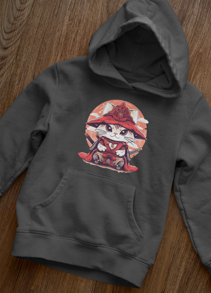 Katana Kitty: The Samurai Cat Hoodie