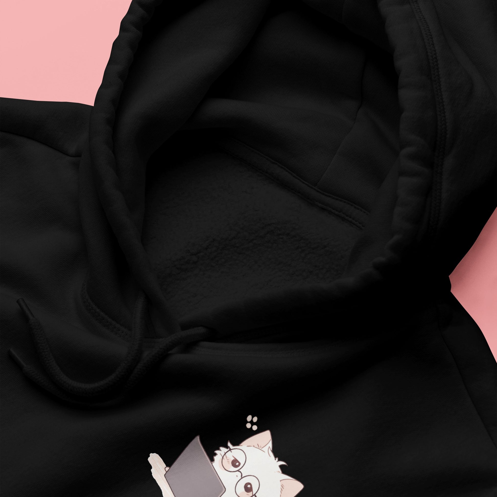 Nerd Neko Cat Hoodie OsakaCat