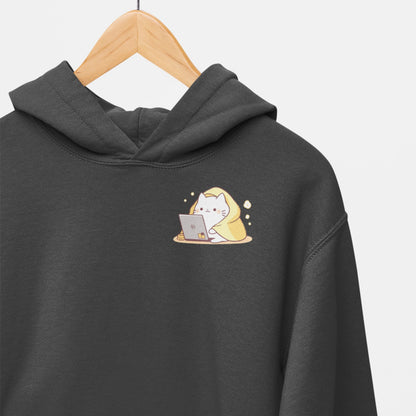 トップス ouida cat person sweat L Feline Productivity Mode Hoodie – OsakaCat