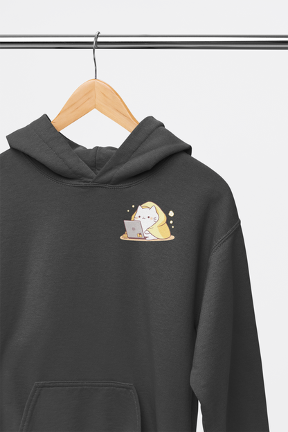 Feline Productivity Mode Hoodie