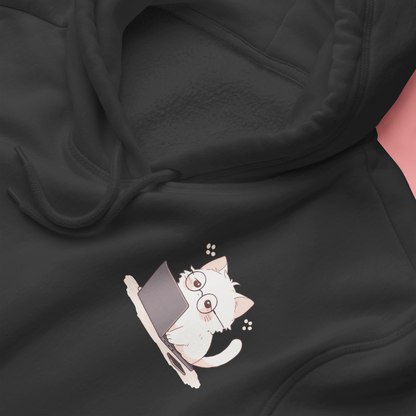 Nerd Neko Cat Hoodie