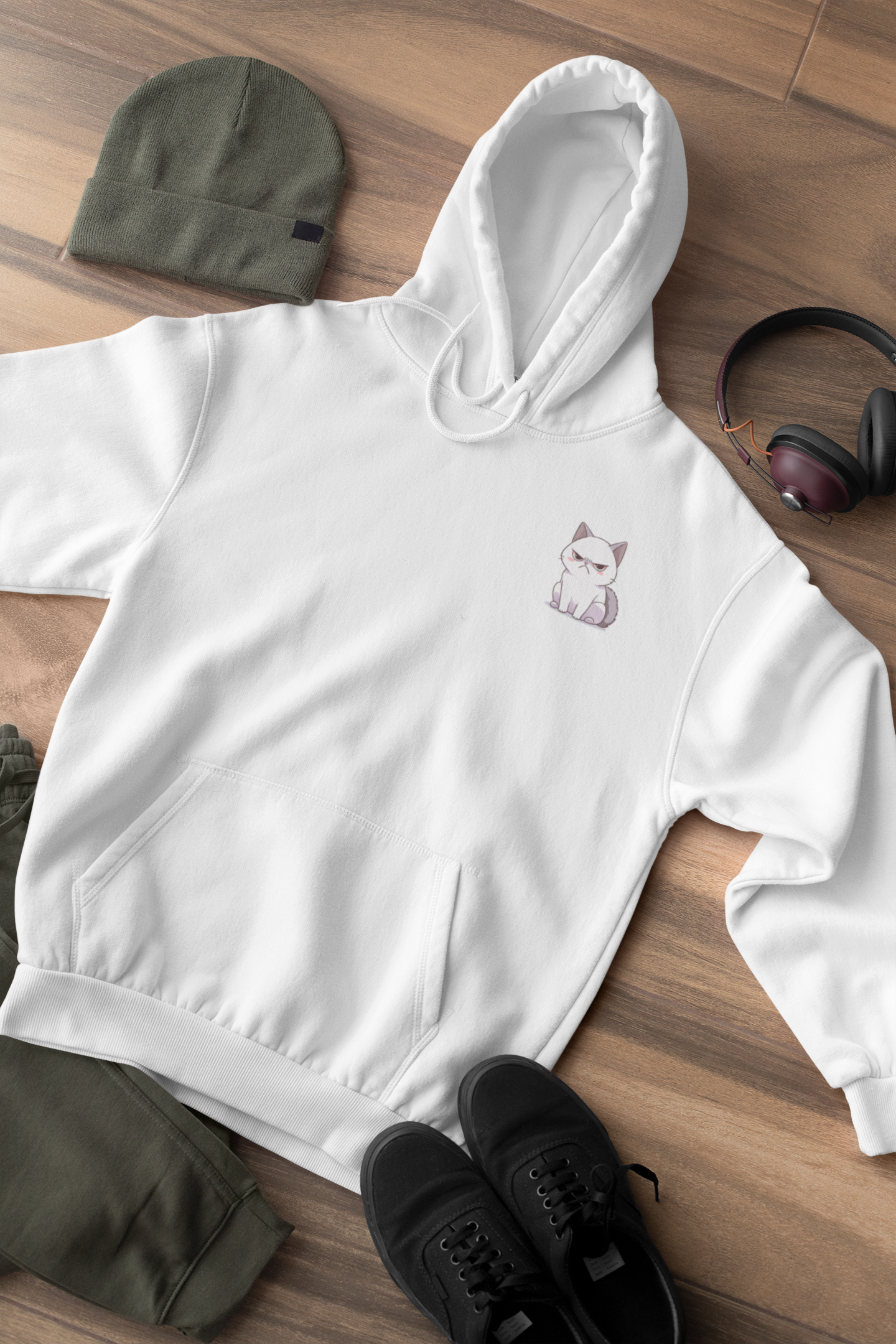 The Angry Cat Hoodie