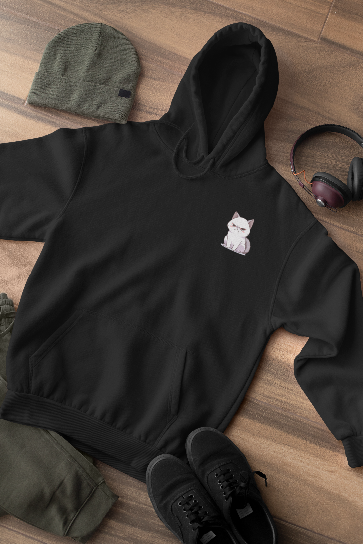 The Angry Cat Hoodie