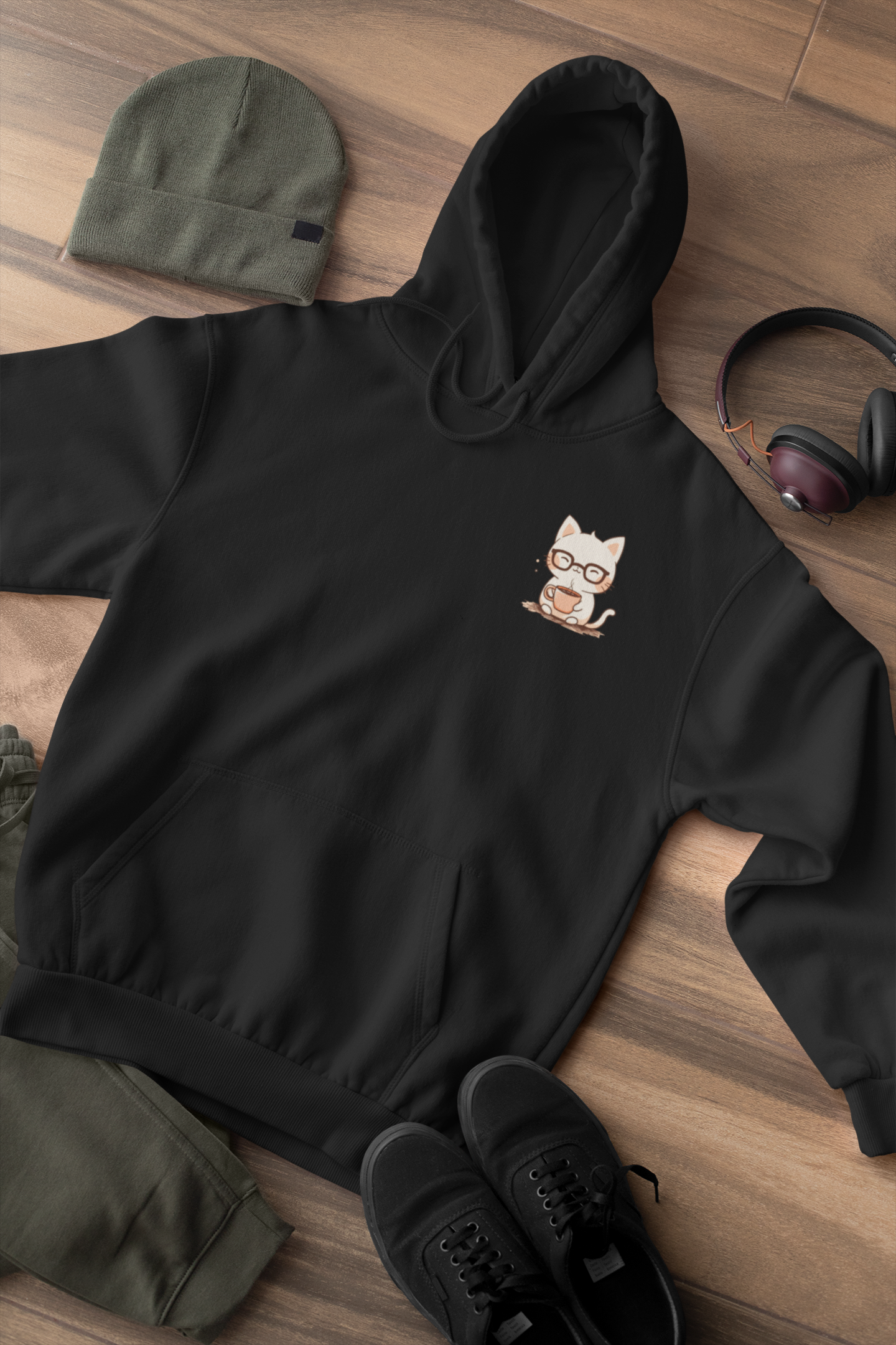 Nerd Meow-ffee Hoodie