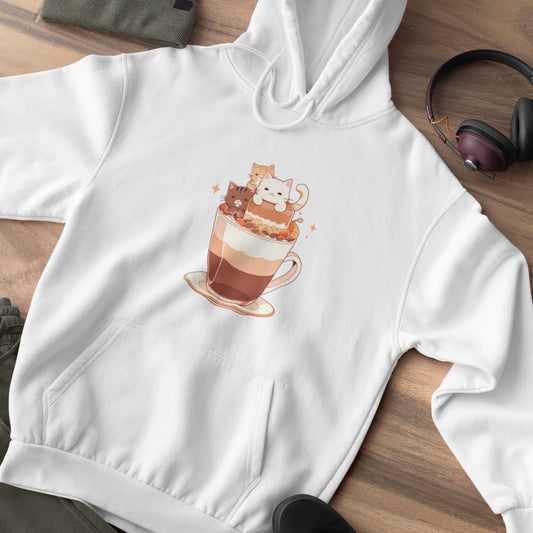 Catpuccino Crew Hoodie