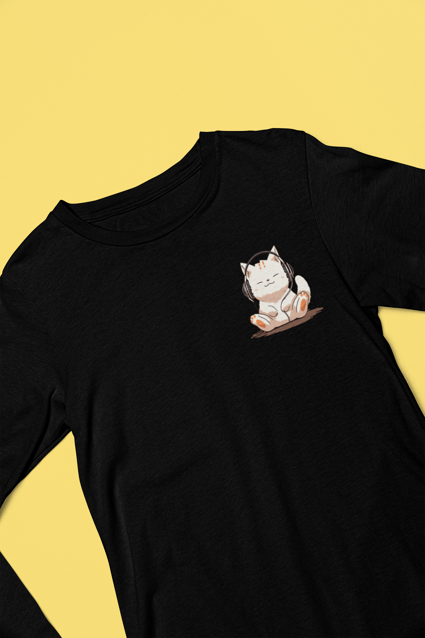 Meow-sic Lover's Long Sleeve Tee