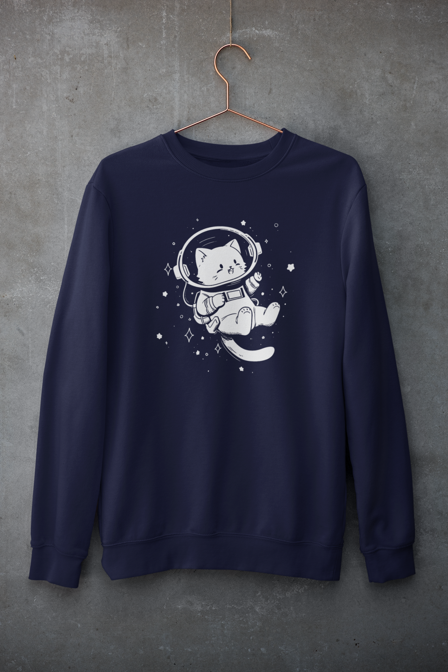 Galactic Cat Explorer Sweatshirt