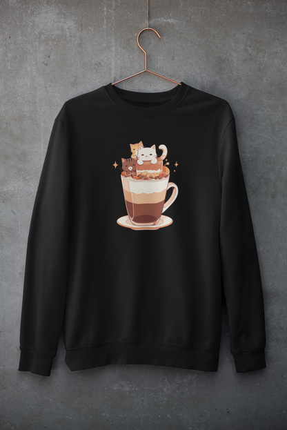 Catpuccino Crew Sweatshirt