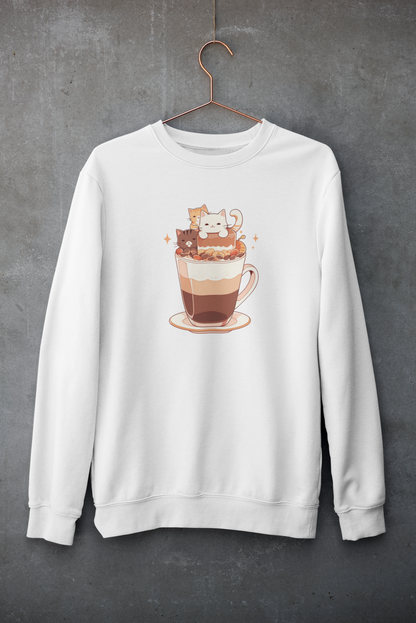 Catpuccino Crew Sweatshirt