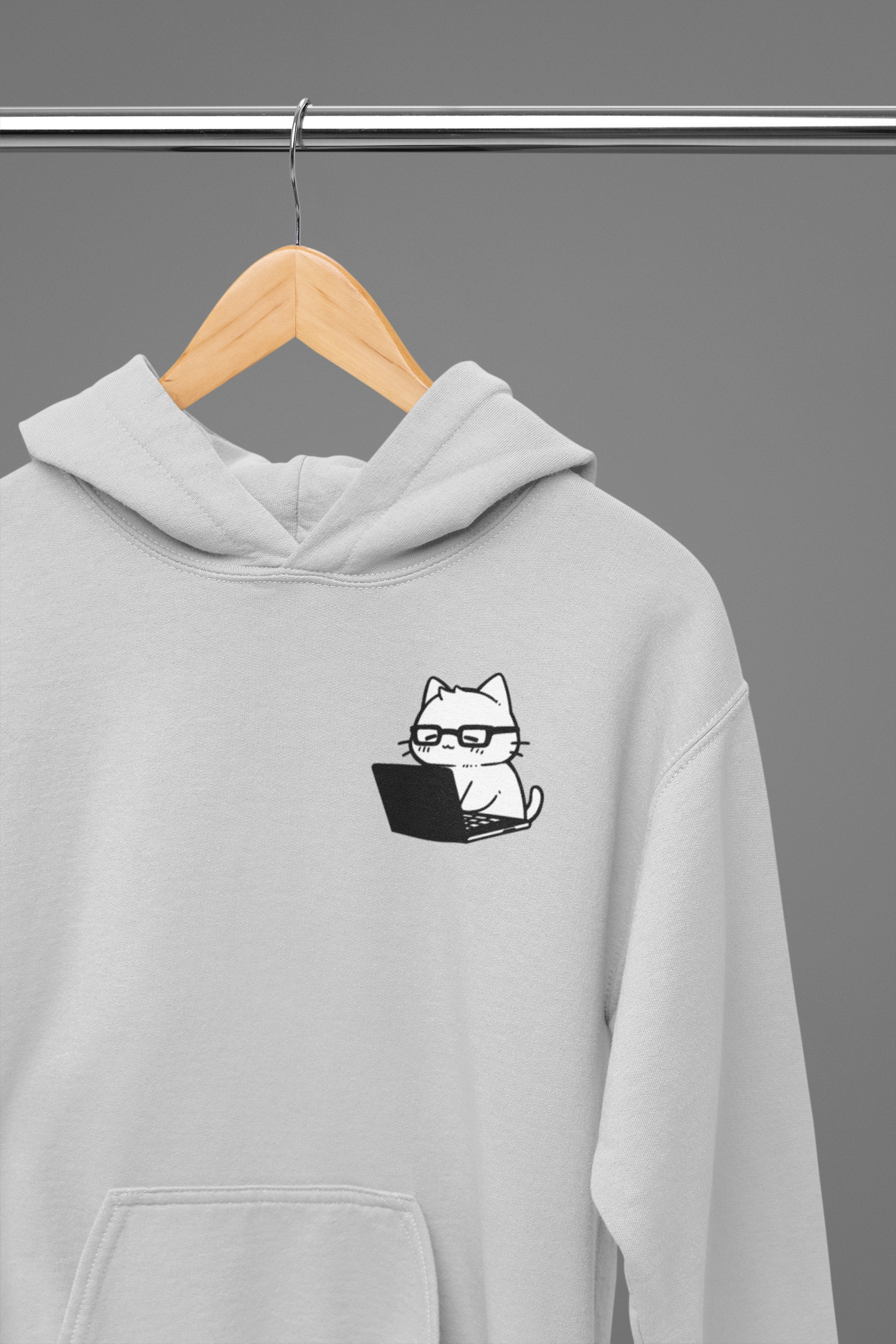 Purrgramming Cat Hoodie