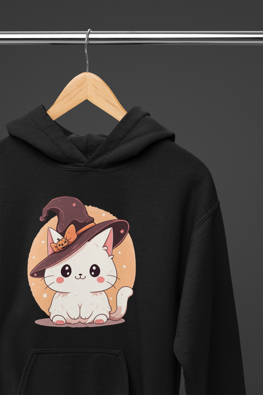 Whisker Wizard Cat Hoodie