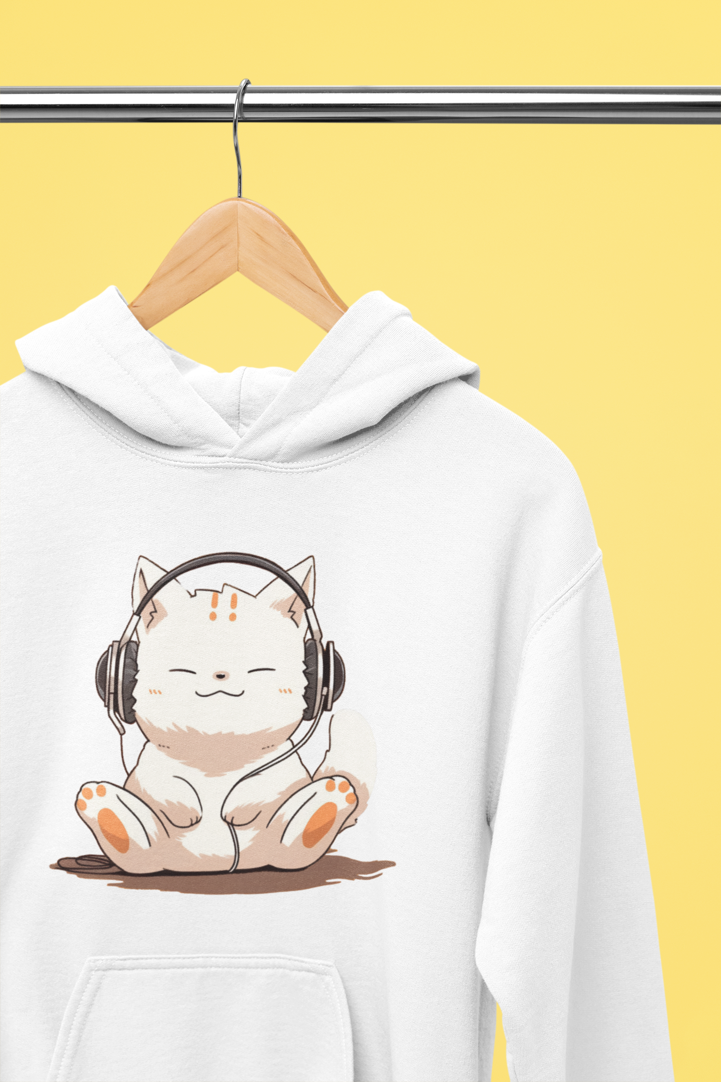 Meow-sic Lover's Hoodie – OsakaCat Meow-sic Lover's Hoodie – OsakaCat