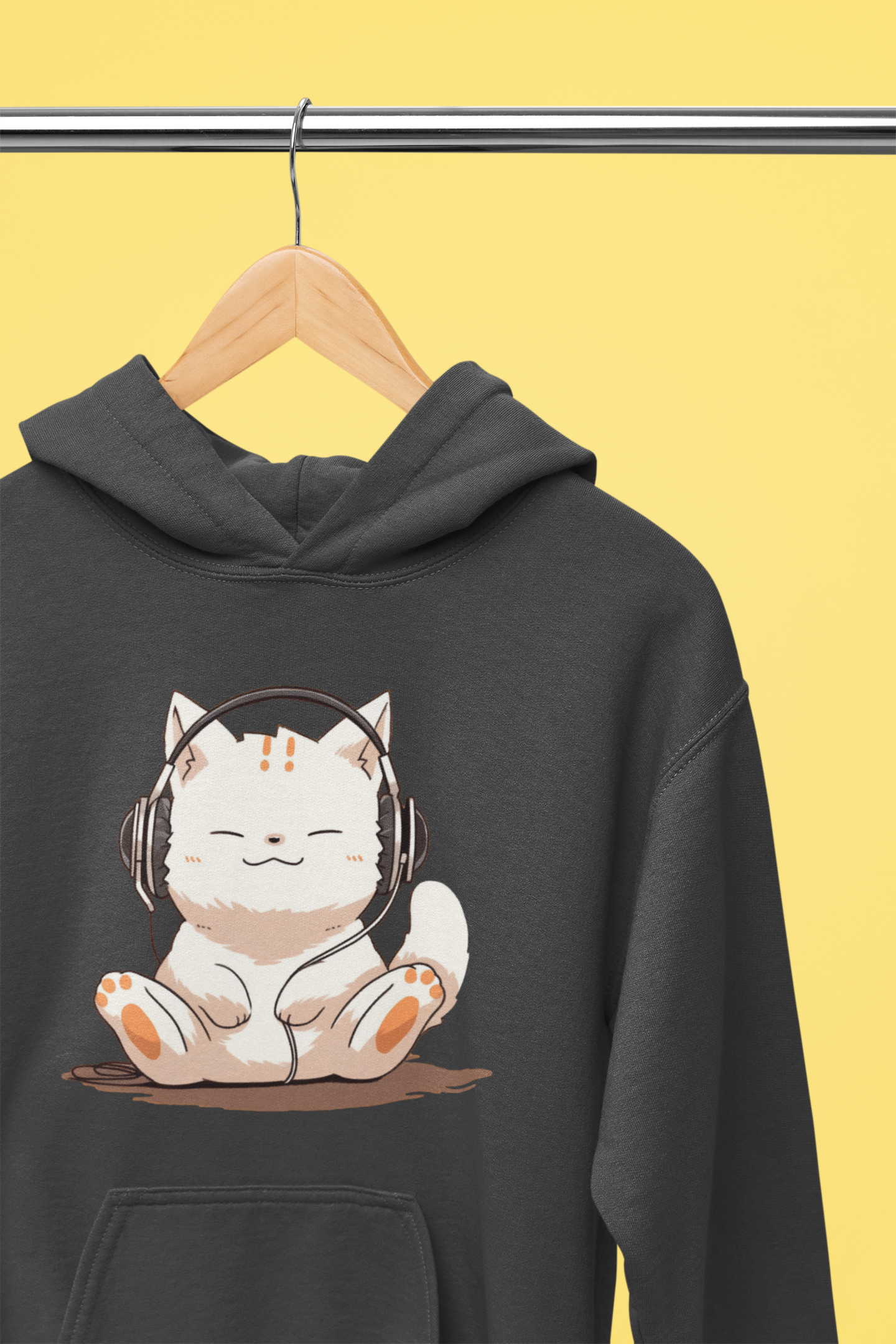 Meow-sic Lover's Hoodie – OsakaCat Meow-sic Lover's Hoodie – OsakaCat