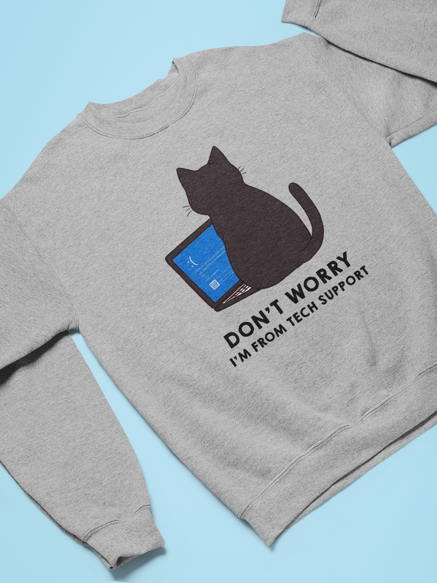 CatStrike Blue Screen Sweatshirt