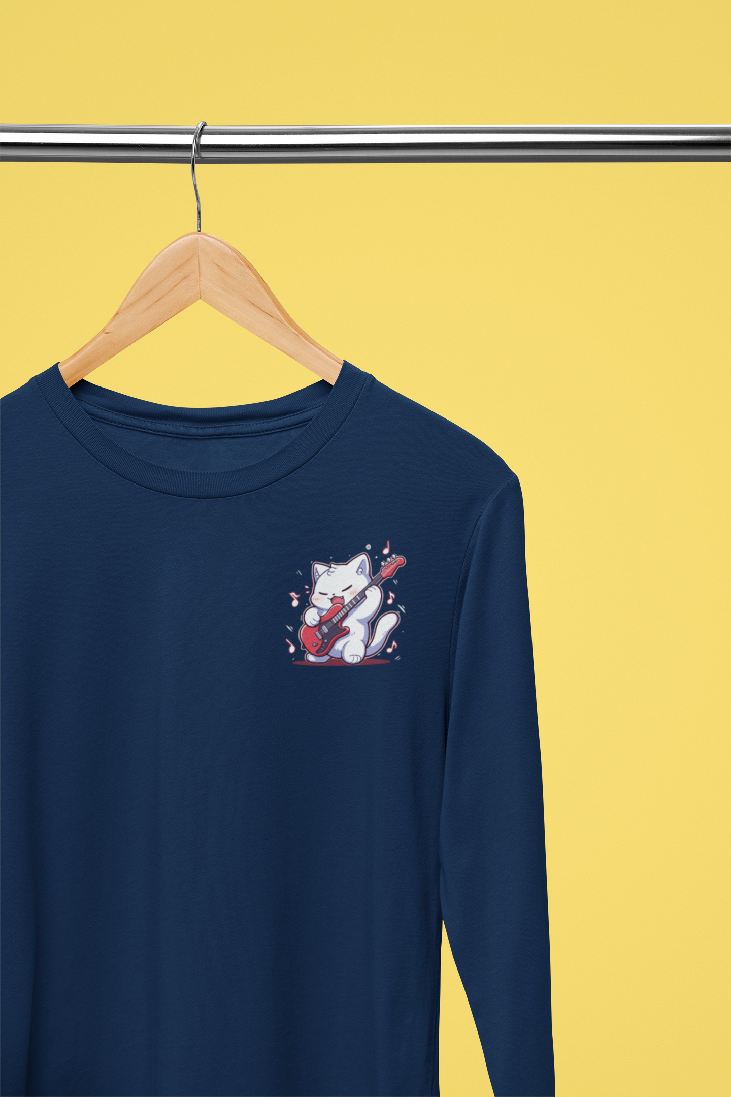 Rockin' Catstar Long Sleeve Tee