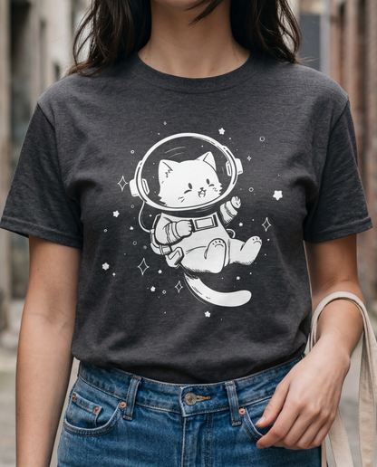 Galactic Cat Explorer T-Shirt