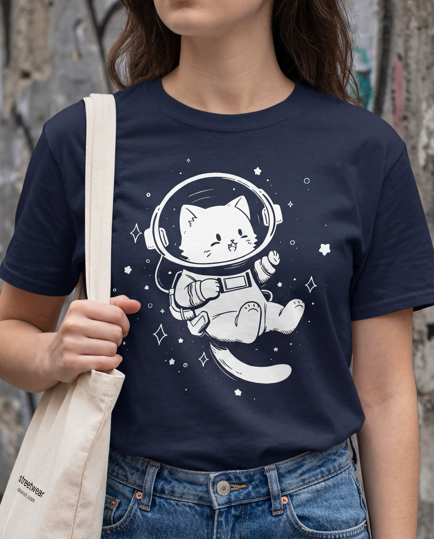 Galactic Cat Explorer T-Shirt