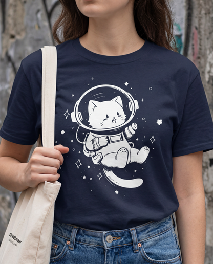 Galactic Cat Explorer T-Shirt