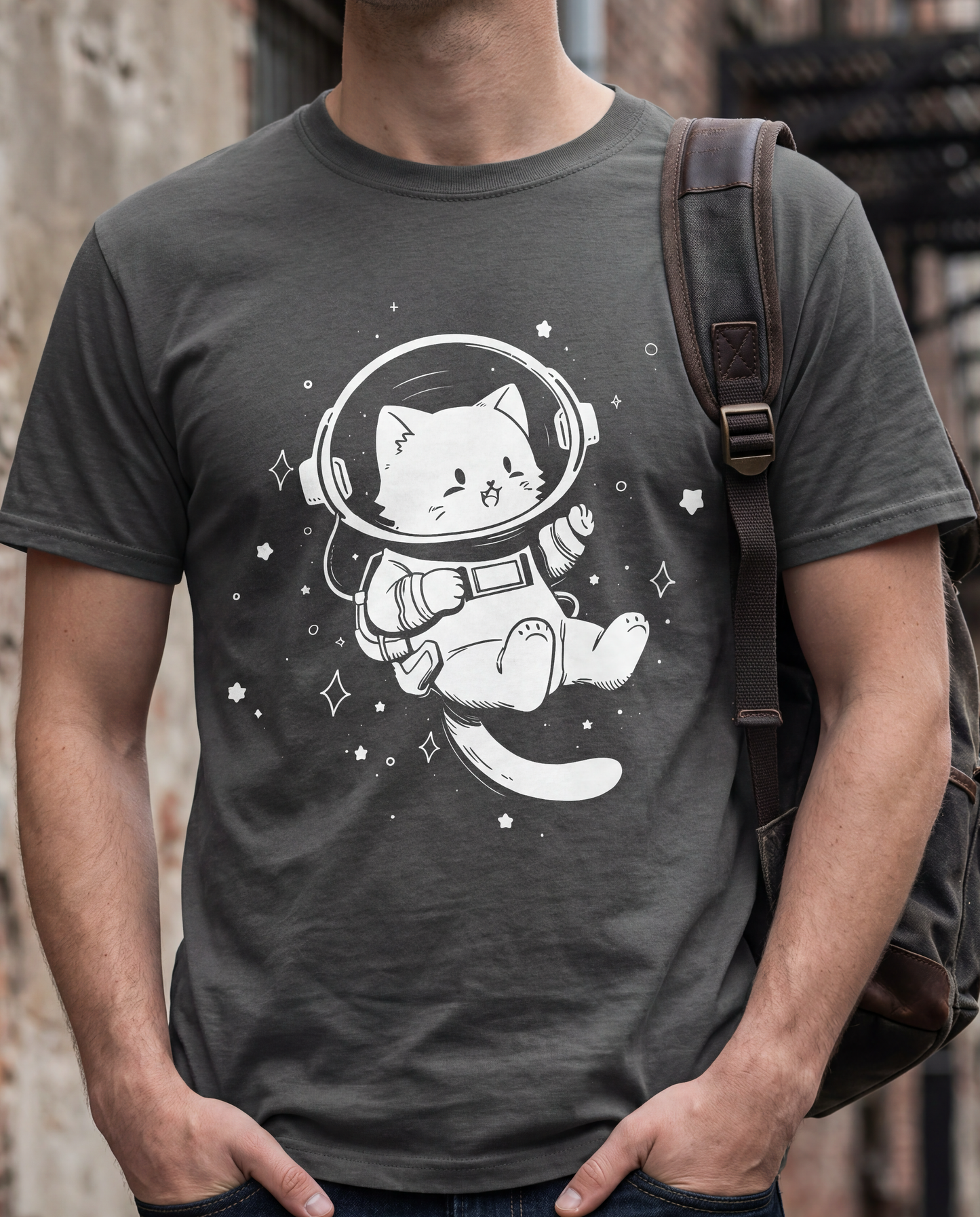 Galactic Cat Explorer T-Shirt