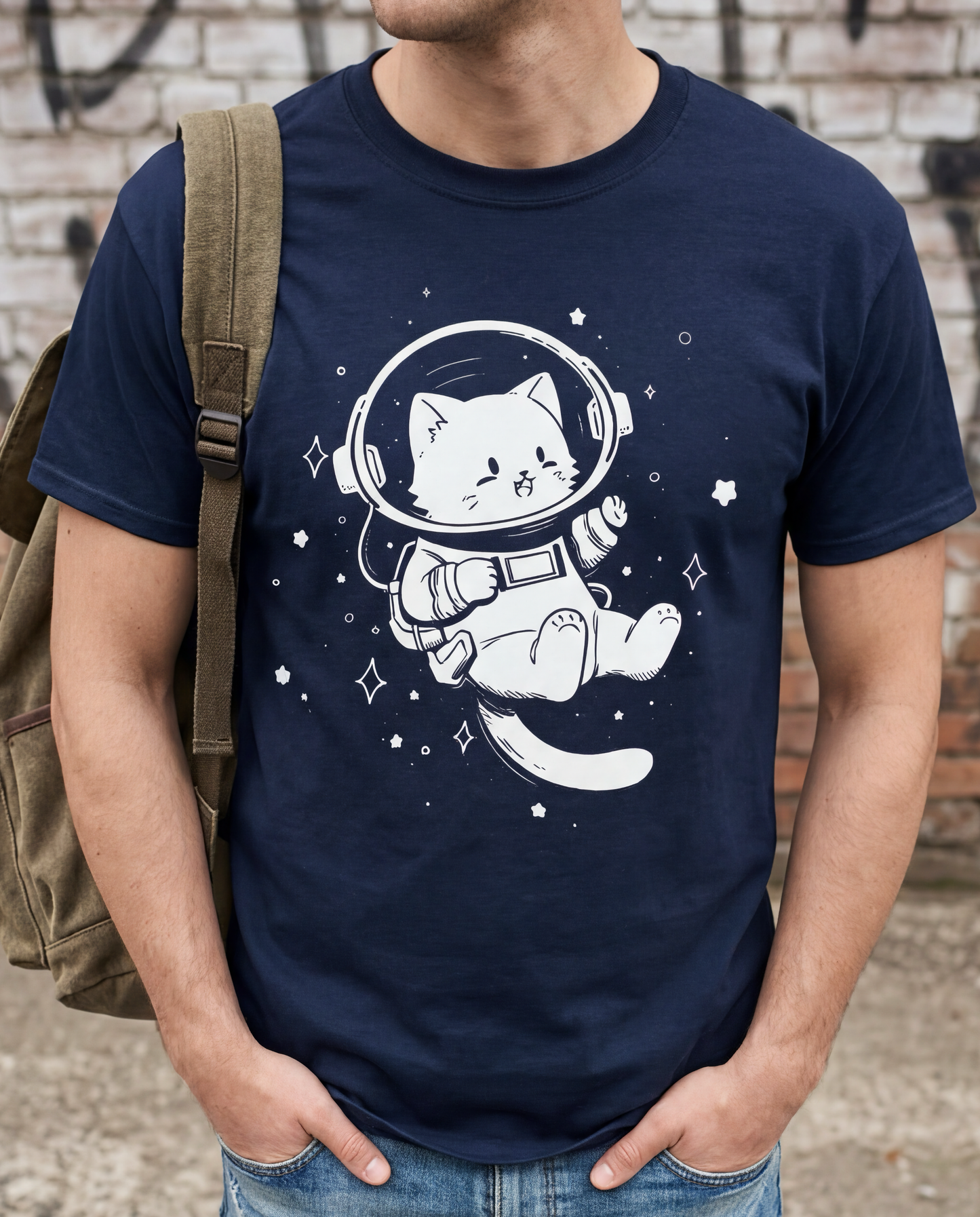 Galactic Cat Explorer T-Shirt