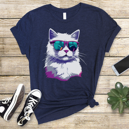 Techy Cat Shades T-Shirt