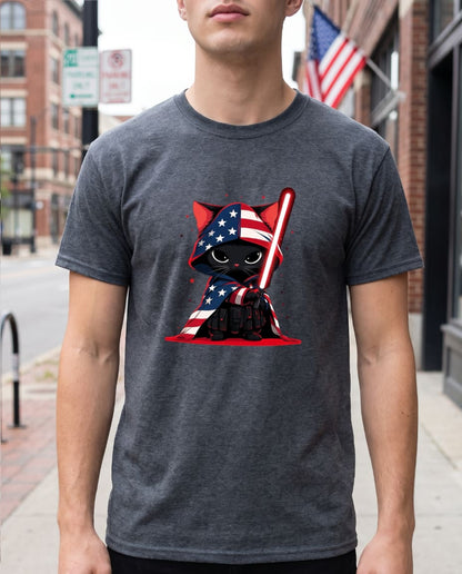 Patriotic Dark Lord Cat T-Shirt