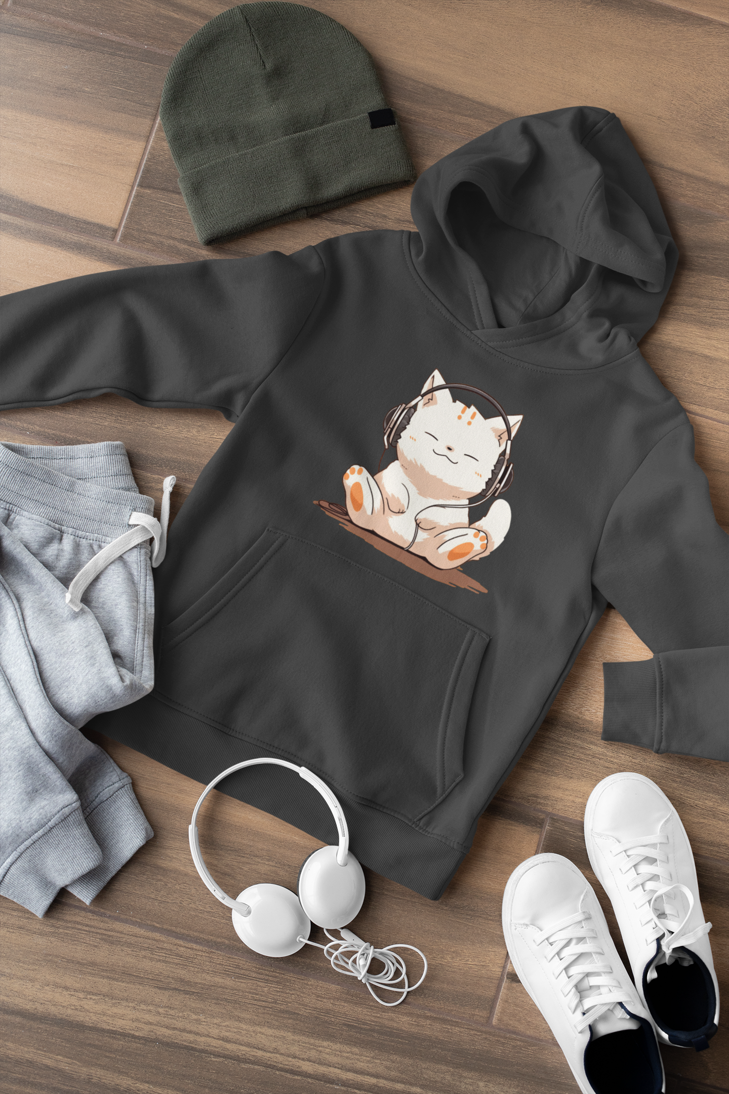 Meow-sic Lover's Hoodie