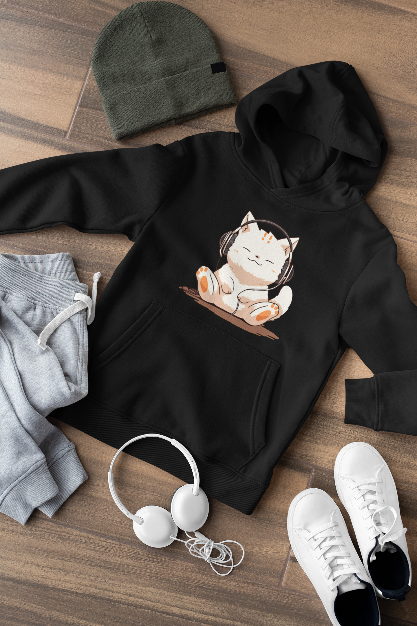 Meow-sic Lover's Hoodie