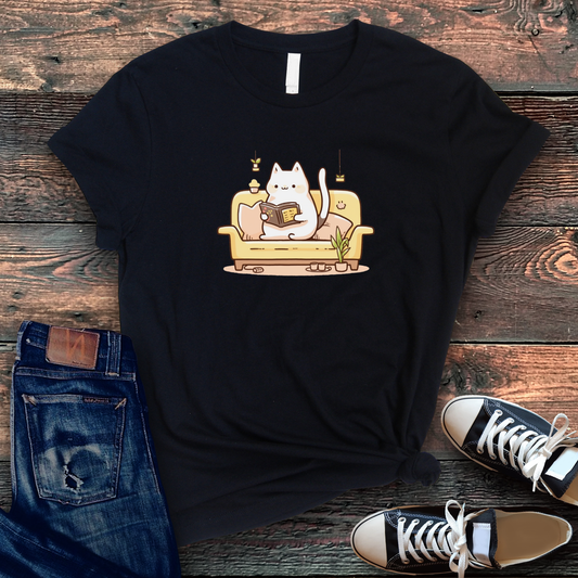 Bookworm Kitty T-Shirt