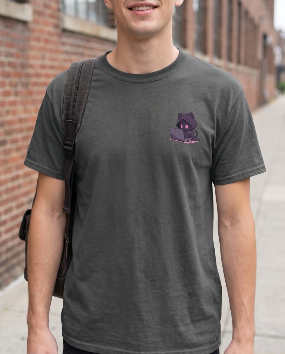 Nerd Cat Hackpaw T-Shirt