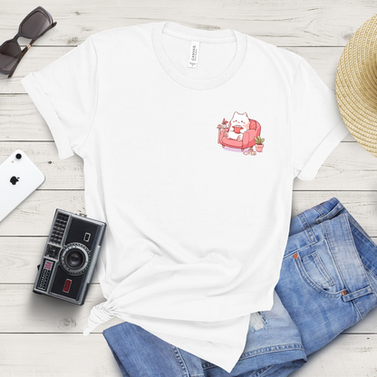 Quiet Time Cat Tee