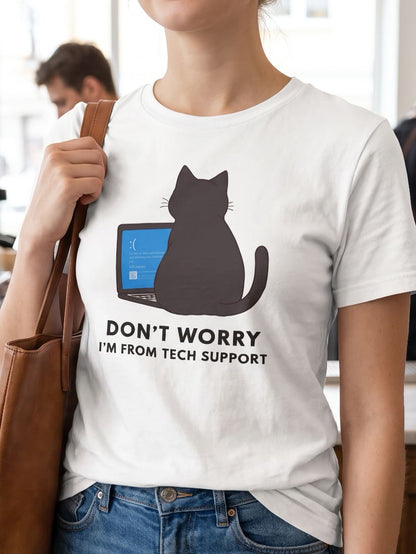 CatStrike Blue Screen T-Shirt