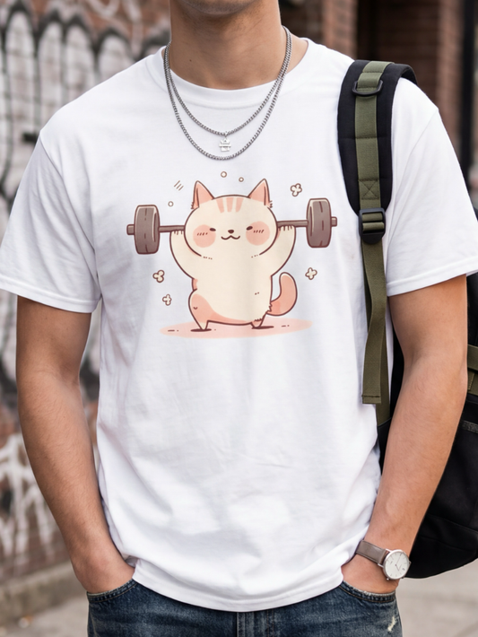Purrfectly Strong Cat T-Shirt