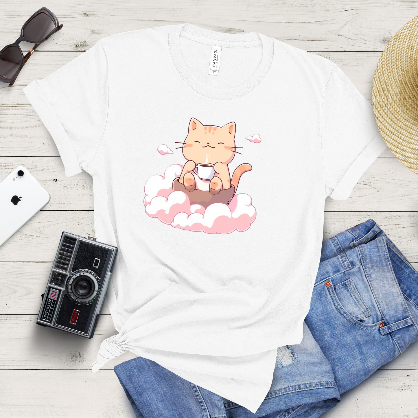 Purrfect Coffee Break T-shirt