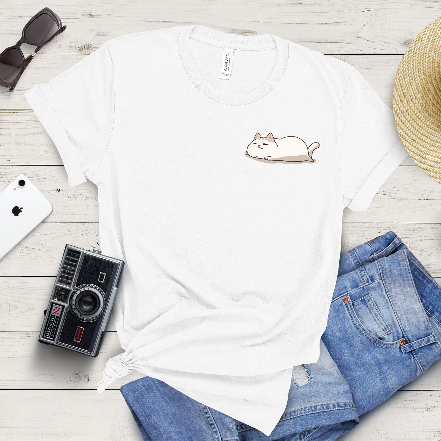 Lazy Day Cat Nap T-Shirt