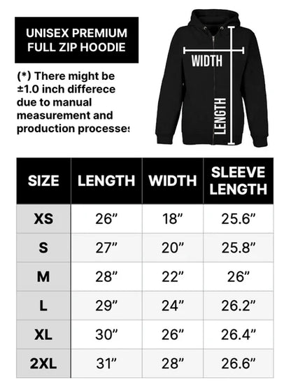 Paw-some Cat Dad Zip Hoodie